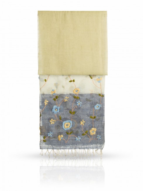 Палантин Женский ZW.EMB/TAU.BLUE